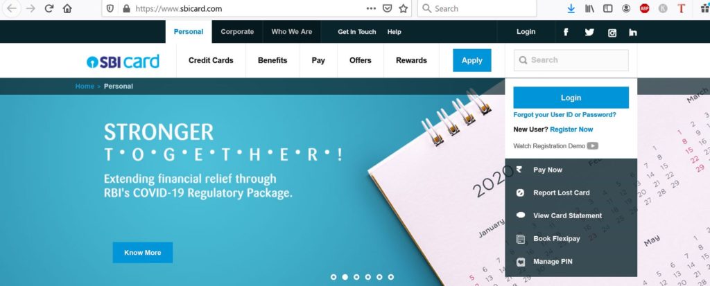 SBI_Credit_Card_Login_Online_Process_1
