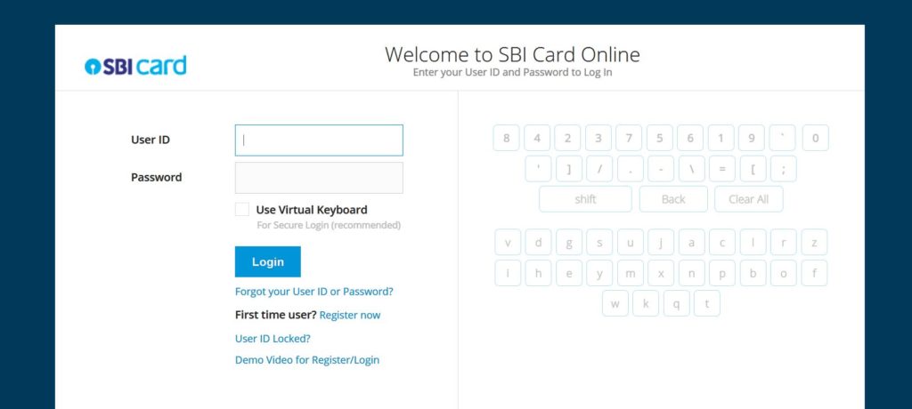 SBI_Credit_Card_Login_Online_Process_2